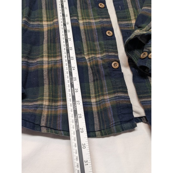 Solaris Men's Plaid Flannel Lined Shirt Jacket Size Large - Picture 6 of 8